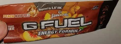Energy formula peach iced tea