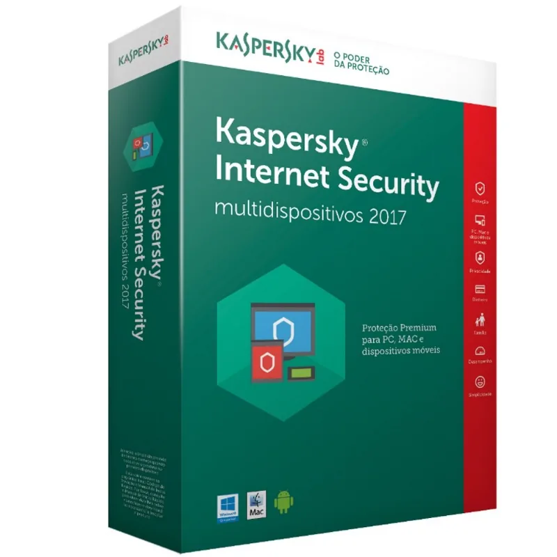 Kaspersky Internet Security - multidispositivos 2017 - 5 Disp + 1 Free