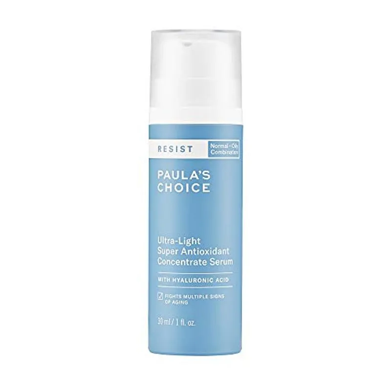 Paula's Choice Resist Ultra-light Antioxidante Soro Com Coenzyme Q10 Niacinamide &amp; Ácido Hialurônico Tratamento Anti-envelhecimento Para P