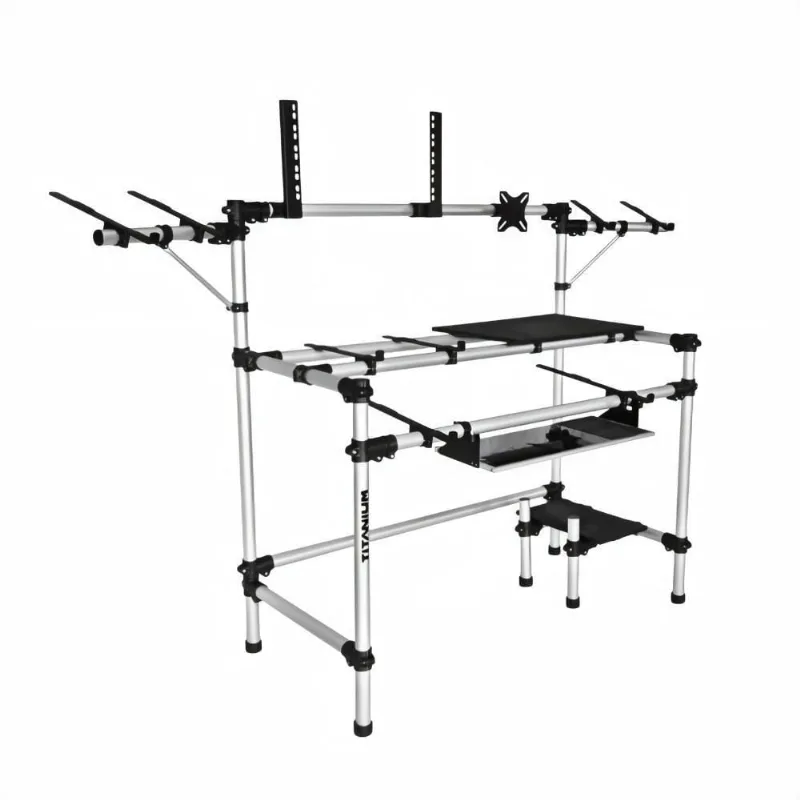 Suporte Titanium Racks Rs120 P/ Mesa De Som Desmontável