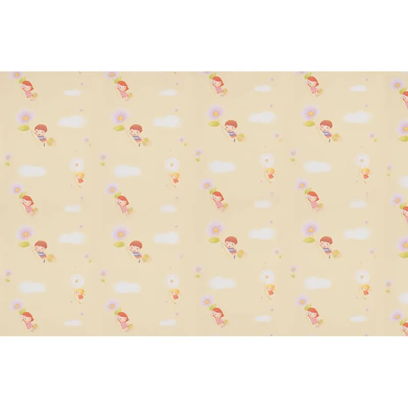 [5m²] Papel de Parede Infantil Happy World - PP199 Rolo de 5m2