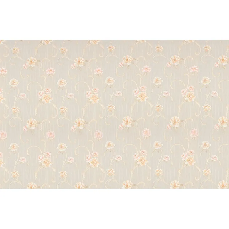 [5m²] Papel de Parede Floral Amber - PP211-1 Rolo de 5m2