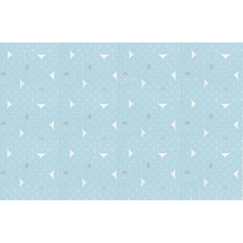 [16m²] Papel de Parede Geométrico Triângulos - PP225-1 Rolo de 16m2