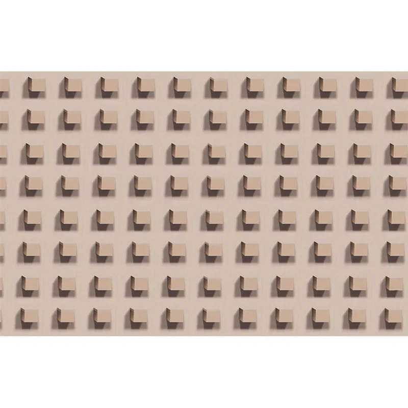 [10m²] Papel de Parede Cubos 3D - PP266 Rolo de 10m2