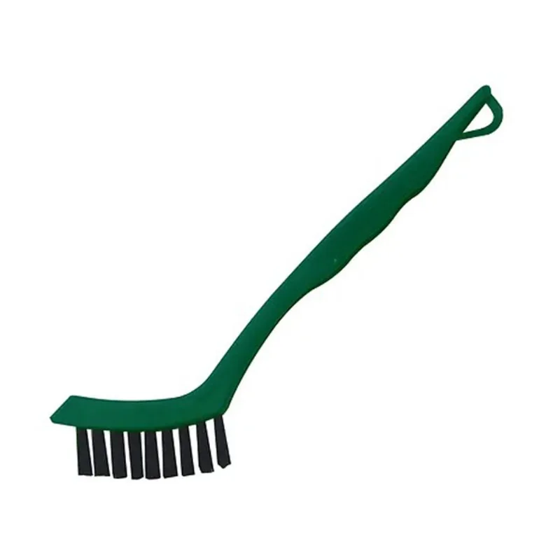 Richard Grout Cleaning Brush - Plastic Handle - Nylon Bristle - Green