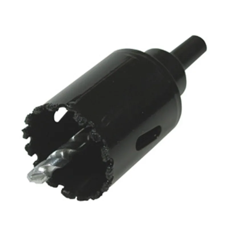 Richard Ceramic Tiles Hole Saw - 1 1/2-in Dia Hole Saw - 3/8-in Drill Bit - Tungsten Carbide