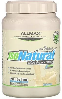 Isonatural pure whey protein unflavoured