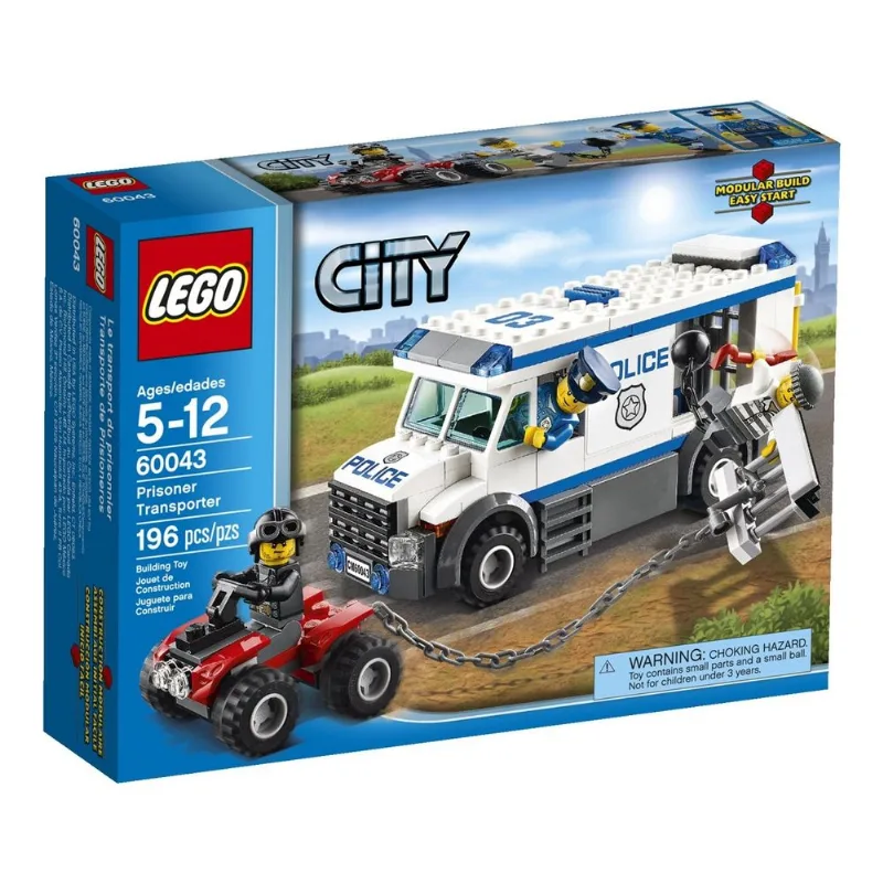60043 Lego City - Locomoção de Prisioneiros