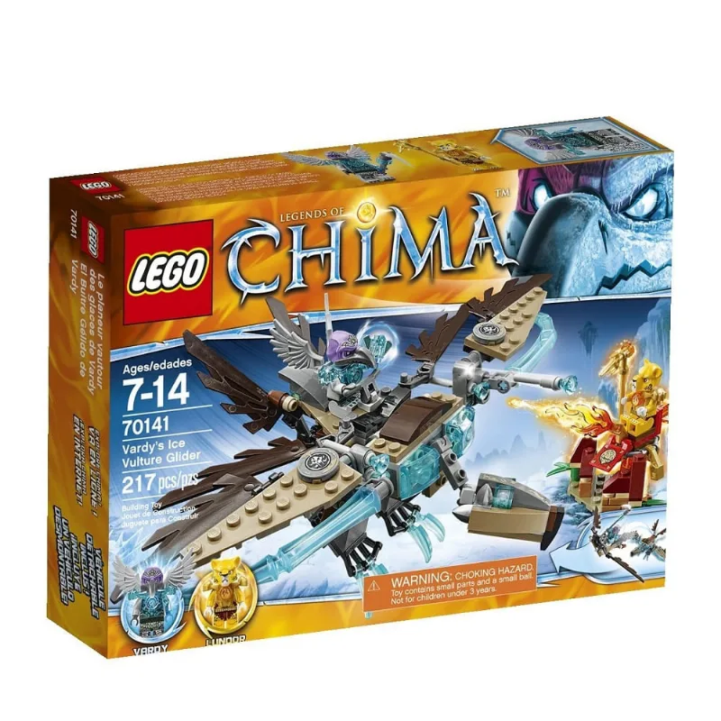 70141 Lego Chima - Planador Abutre do Gelo de Vardy