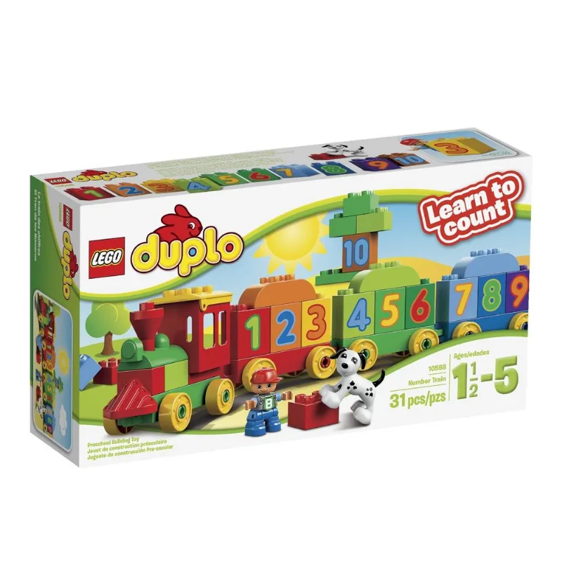 10558 Lego Duplo - Locomotiva Dos Números