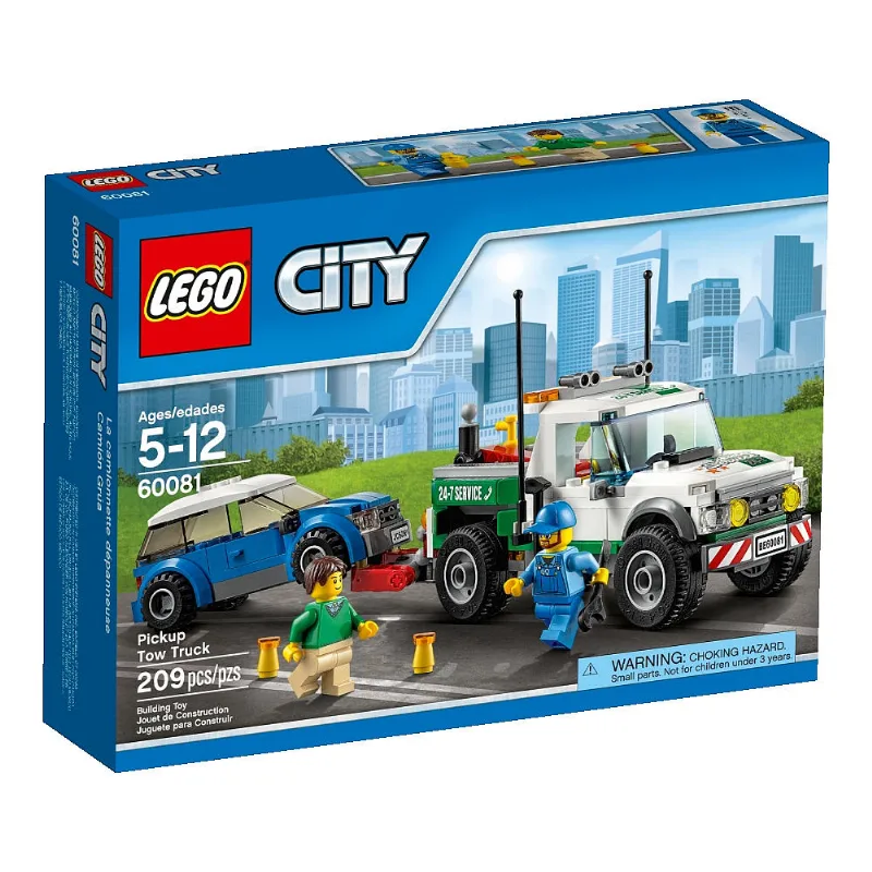 60081 Lego City - Caminhão Rebocador