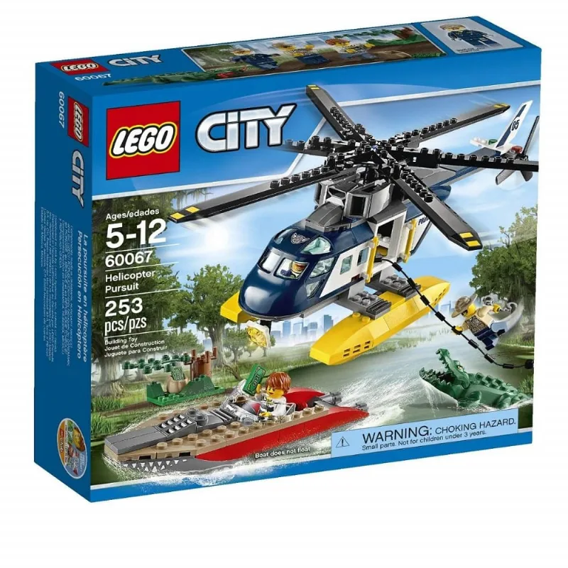 60067 Lego City - Perseguição Helicóptero