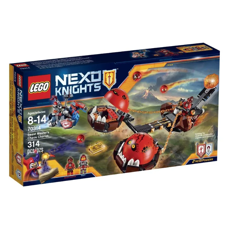 70314 Lego Nexo Knights - Carro do Caos do Mestre Besta