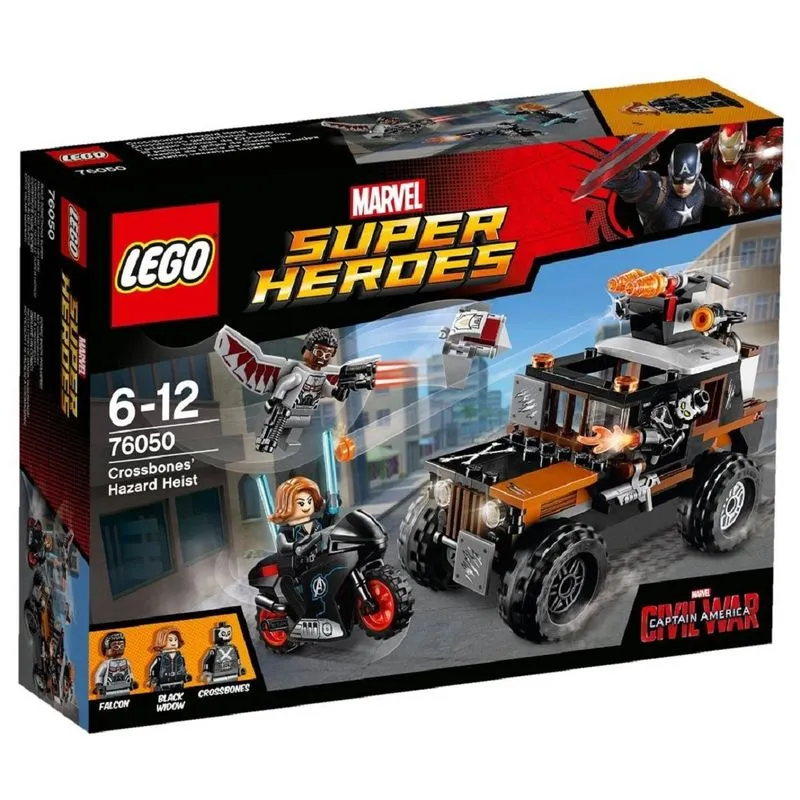 76050 Lego Super Heroes Guerra Civil - Assalto de Risco Dos Ossos Cruzados