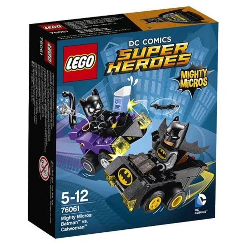 76061 Lego Super Heroes - Poderosos Micros - Batman Contra Mulher Gato