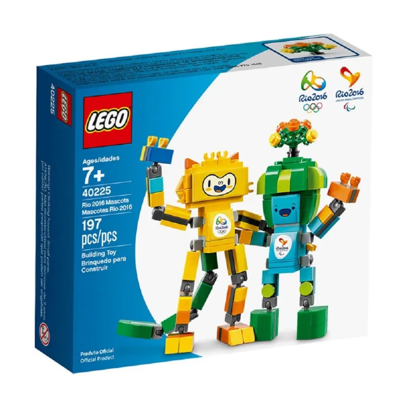 40225 Lego Mascotes Olimpíadas Rio 2016 - Tom e Vinicius