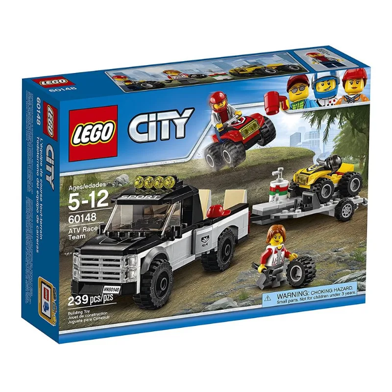 60148 Lego City - Equipe de Corrida de Veículo Off-Road