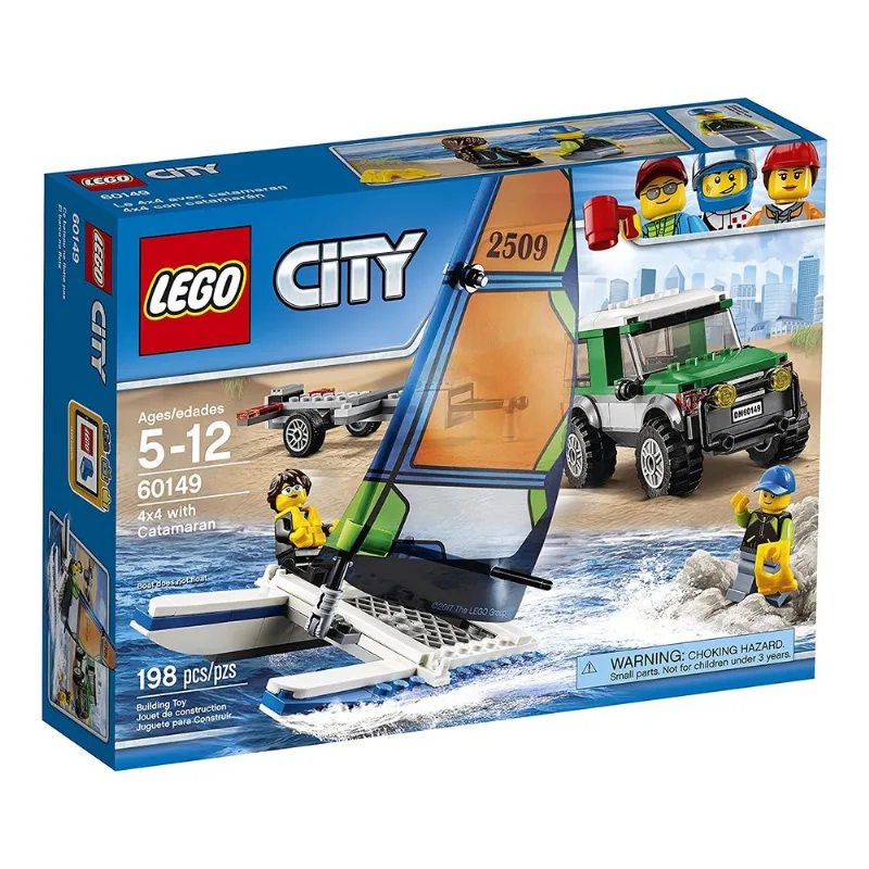 60149 Lego City - 4x4 com Catamarã