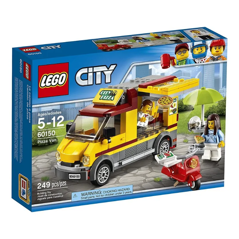 60150 Lego City - Van de Entrega de Pizzas