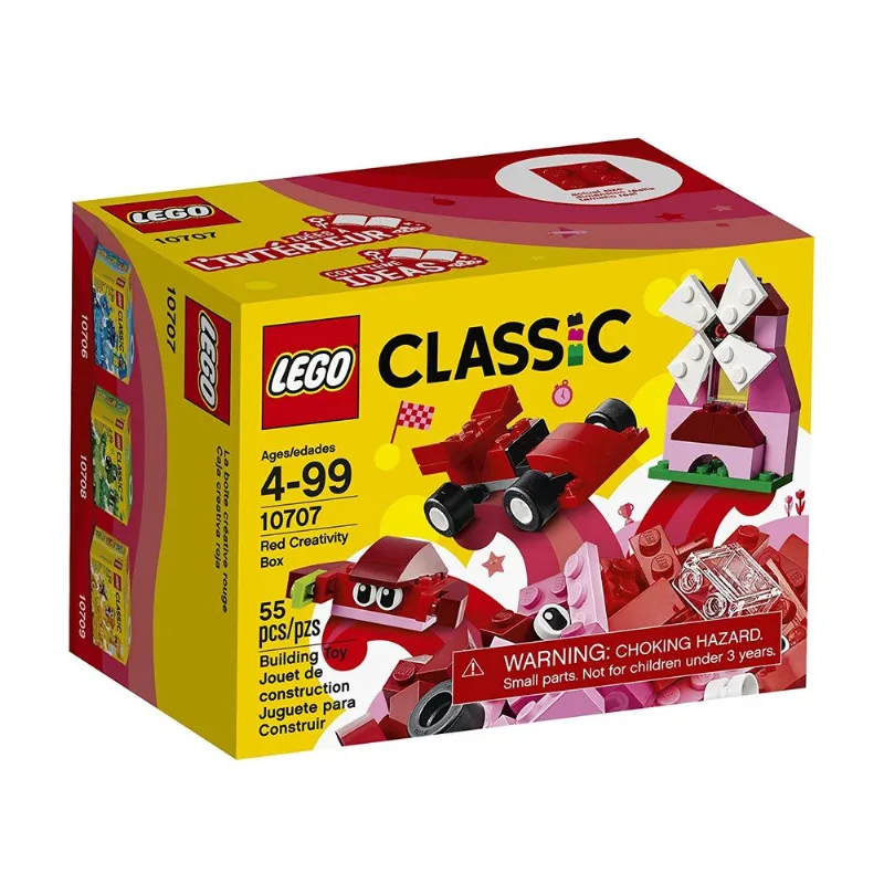 10707 Lego Classic - Caixa de Criatividade Vermelha