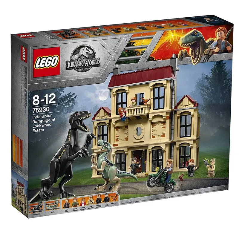 75930 Lego Jurassic World - Indoraptor em Fúria No Estado de Lockwood