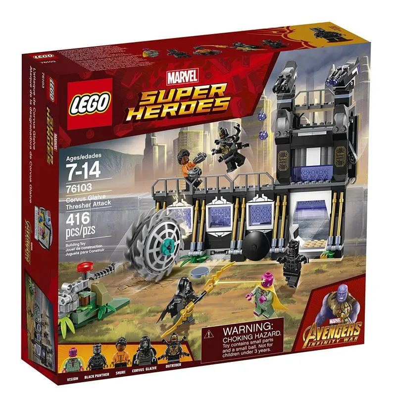 76103 Lego Super Heroes - Ataque Avassalador de Corvus Glaive