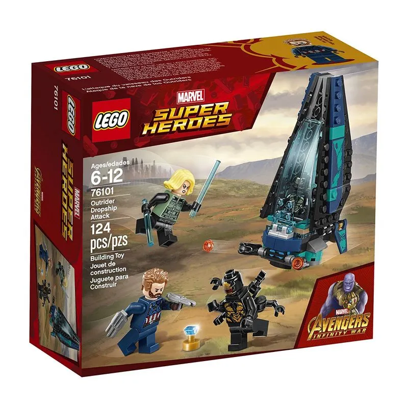 76101 Lego Super Heroes - Ataque a Escolta de Cargueiro