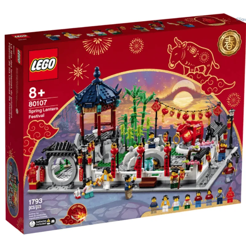 Blocos de montar - Lego Spring Lantern Festival - Festival das Lanternas da Primavera LEGO DO BRASIL