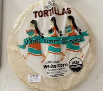 White Cirn tortillas