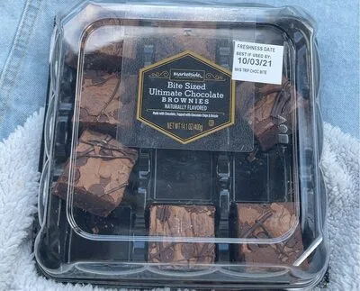 Bite sized ultimate chocolate brownie