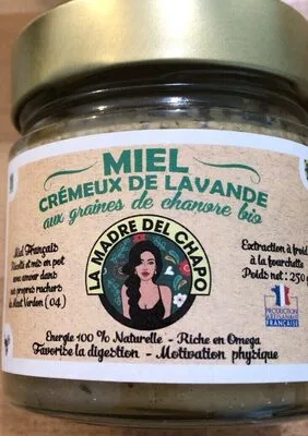 Miel crémeux de lavande Aux graines de chanvre bio