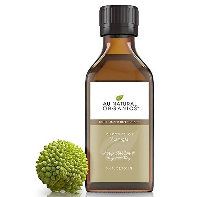 Au Natural Organics Yangu Oil | Óleo Nutritivo 100% Puro E Natural Prensado A Frio Para Pele Brilhante - Ácido Graxo Ômega 7 - Proteção