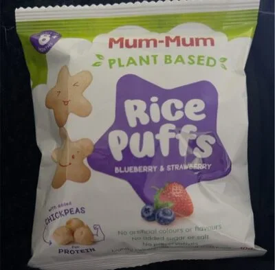 Blueberry & Strawberry Rice puffs