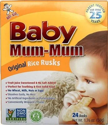 Baby Mum-Mum Original Rice Rusks