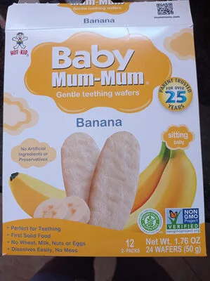 Banana rice rusks