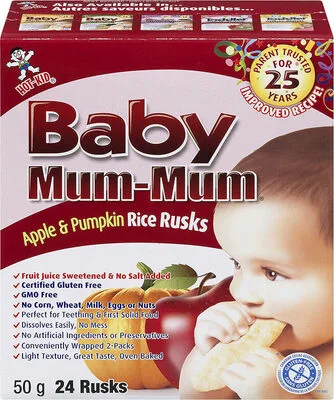 Baby Mum-Mum Apple Rice Rusks