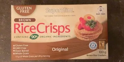 SuperSlim Brown Rice Crisps Original