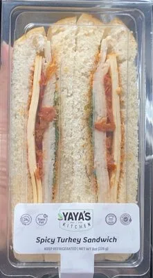 Spicy turkey sandwich