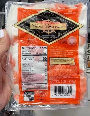 Crab flavor seafood