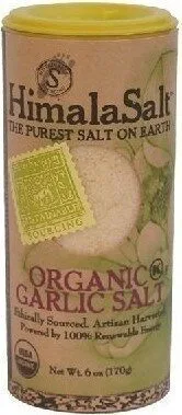 Organic Garlic Himalayan Salt