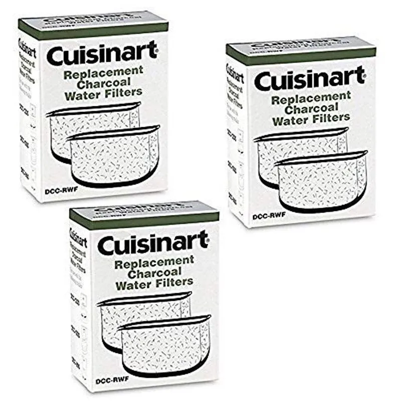 Filtros de água de carvão Triplo Pack Cuisinart