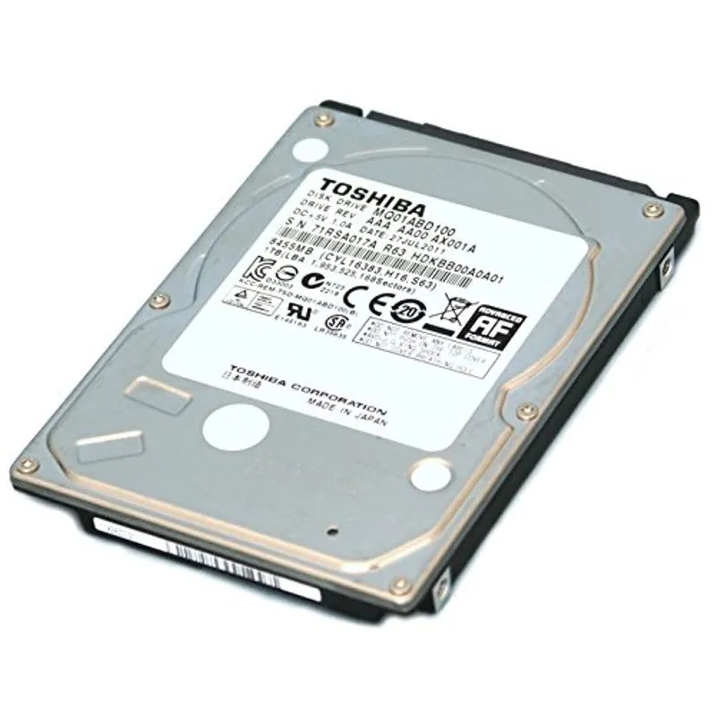 Disco Rígido Interno Toshiba Mq01abd100 1tb 2.5" Sata 3.0
