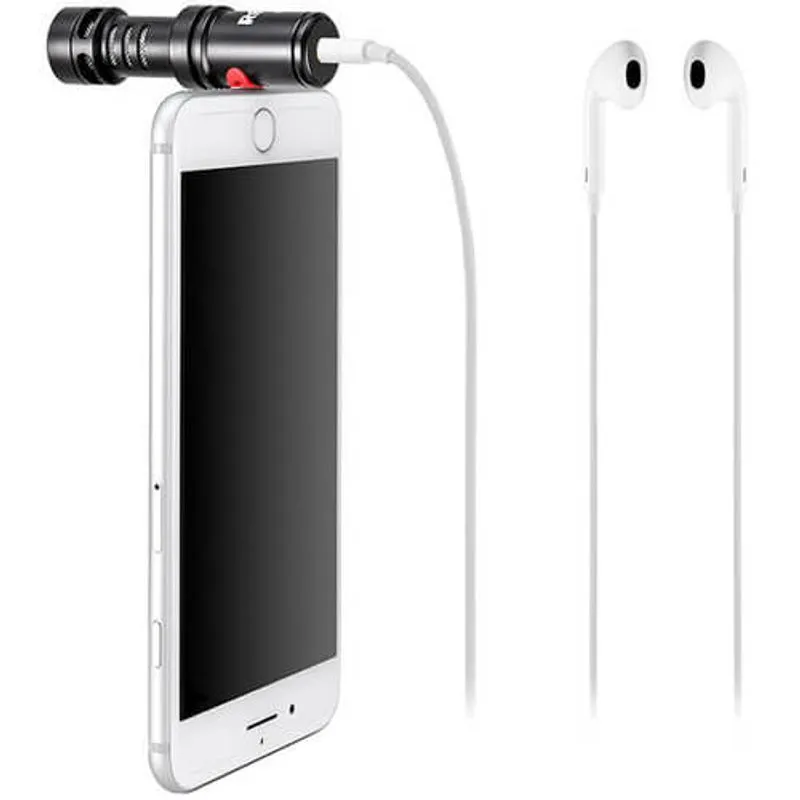 Microfone Direcional Rode VideoMic Me-L para iPhone com Conector Lightning