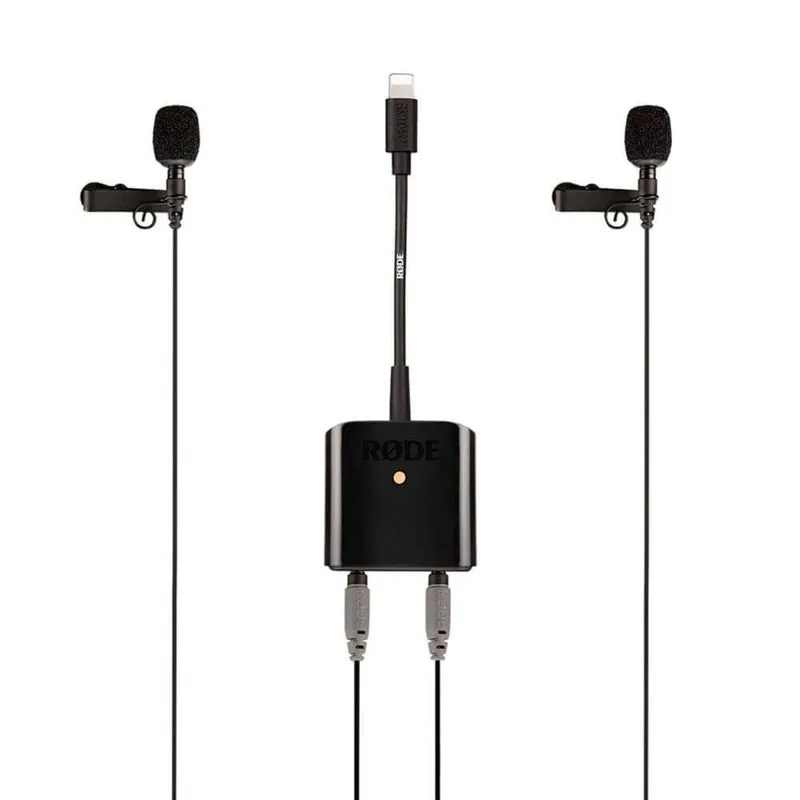 Interface De Áudio Rode Sc6-l Kit De Entrevista Para Ios