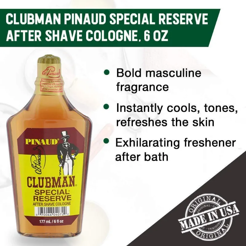 Pinaud Clubman Special Reserve After Shave - 177 Ml