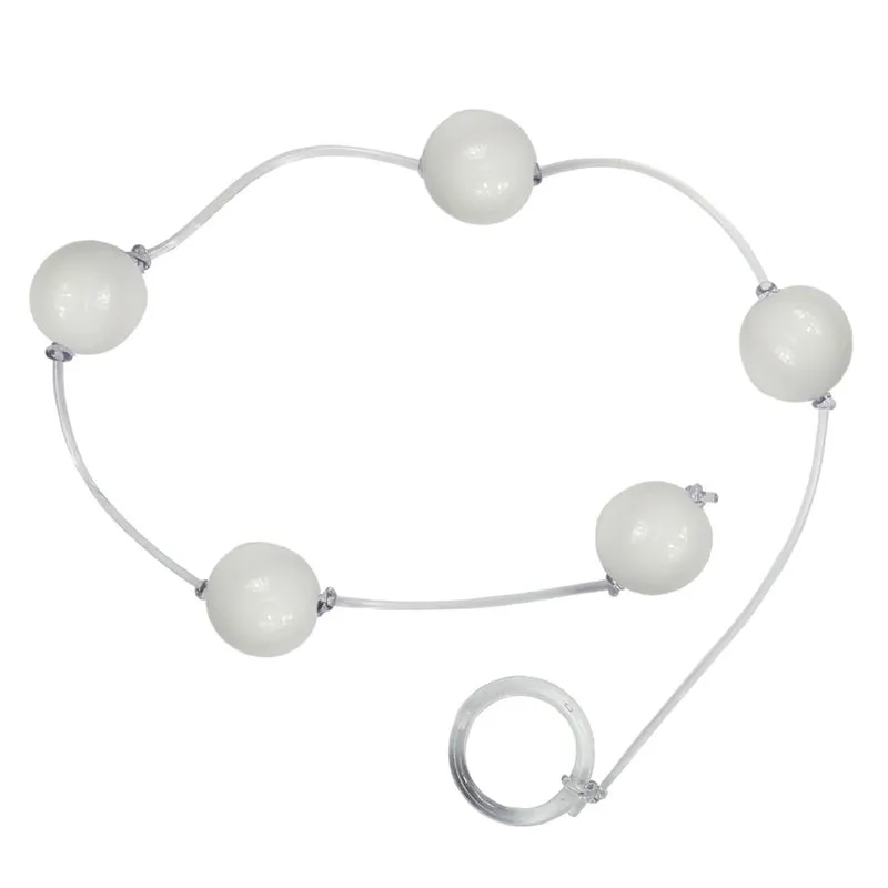 Bolinha Tailandesa em Acrílico com corda em Silicone Tamanho M Êxtase