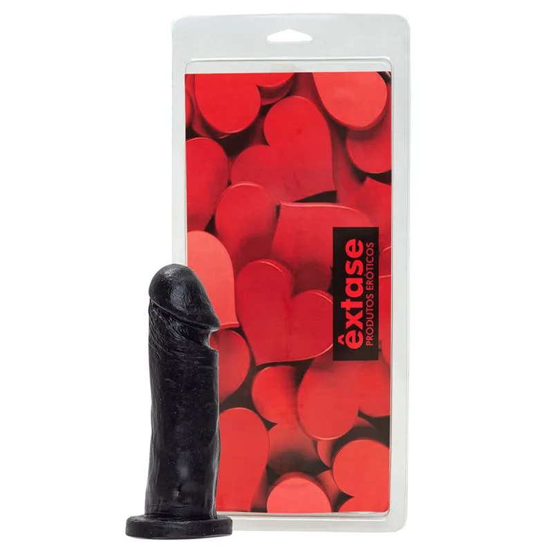 Prótese Realística com Glande Marcada Maciça 16 x 4cm Êxtase