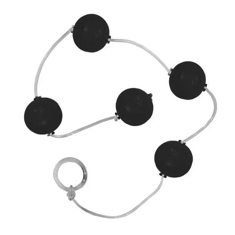 Bolinha Tailandesa em Acrílico com corda em Silicone Tamanho G Êxtase