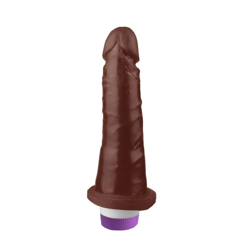 Prótese Realística com Vibro e Glande Marcada 16,5 x 3,5cm Êxtase