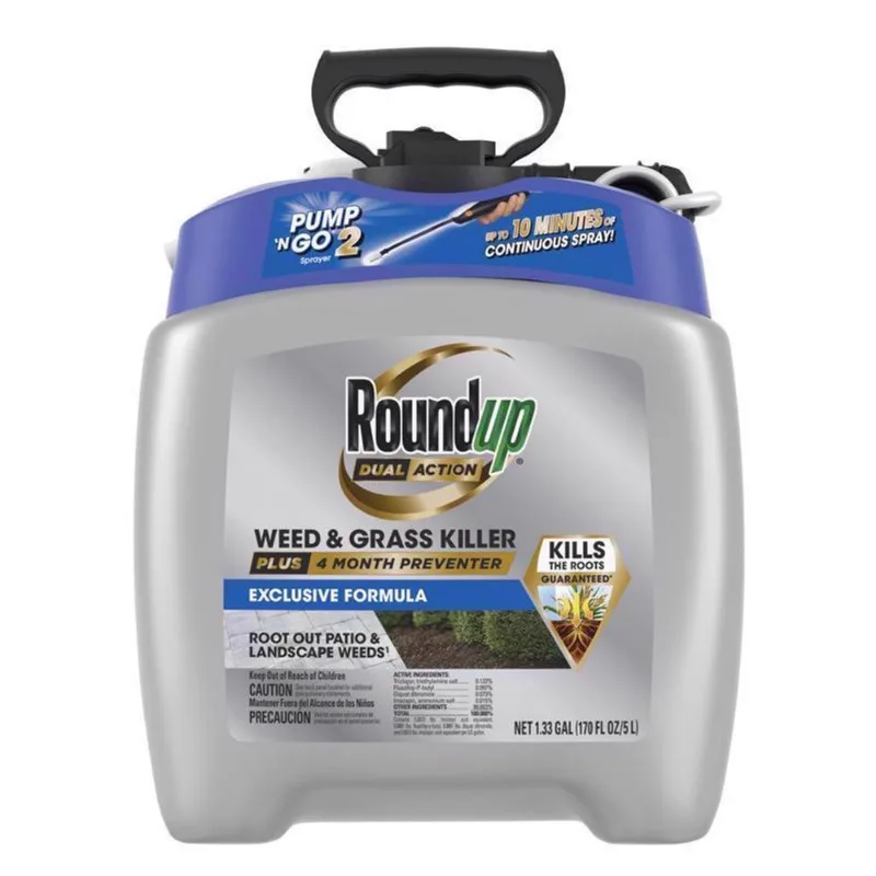 Weed And Grass Killer Roundup Rtu Liquid 5l (pacote Com 4)